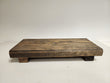 Load image into Gallery viewer, Wooden Tray Decor| Wood Footed Tray| Wood Centerpiece
