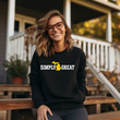 Load image into Gallery viewer, Simply Great Blue and Maize Sweatshirt| Michigan Apparel