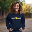 Load image into Gallery viewer, Michigan blue and Maize, Michigan football, Great Lakes Sweatshirt