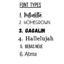 Load image into Gallery viewer, Personalized Wooden Dog Tag with Bubble-Outlined Name
