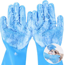 Load image into Gallery viewer, Dog Bathing &amp; Grooming Gloves — Easy, Pet Grooming Supplies
